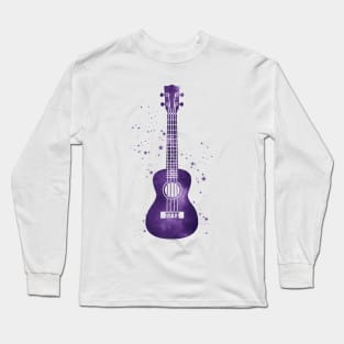 Ukulele Universe Texture Long Sleeve T-Shirt